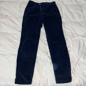 J. Galt Navy Corduroy Straight Leg Pants